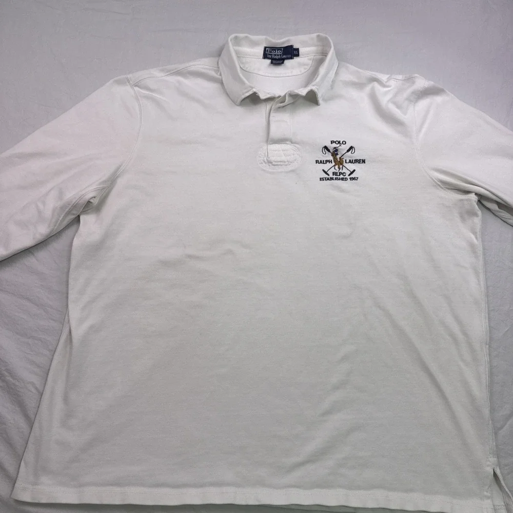 Polo Ralph Lauren white xl suitable